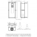 Falownik VFD150FP4EA-52 VFD-CFP2000 Delta Electronics 3-fazowy o mocy 15 kW